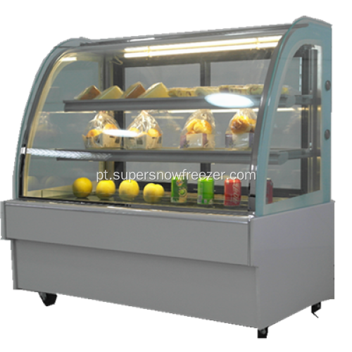 Famosa vitrine de bolo compressor compressor Refrigerado